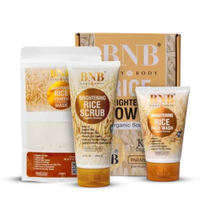 BNB Rice Extract Bright & Glow Kit